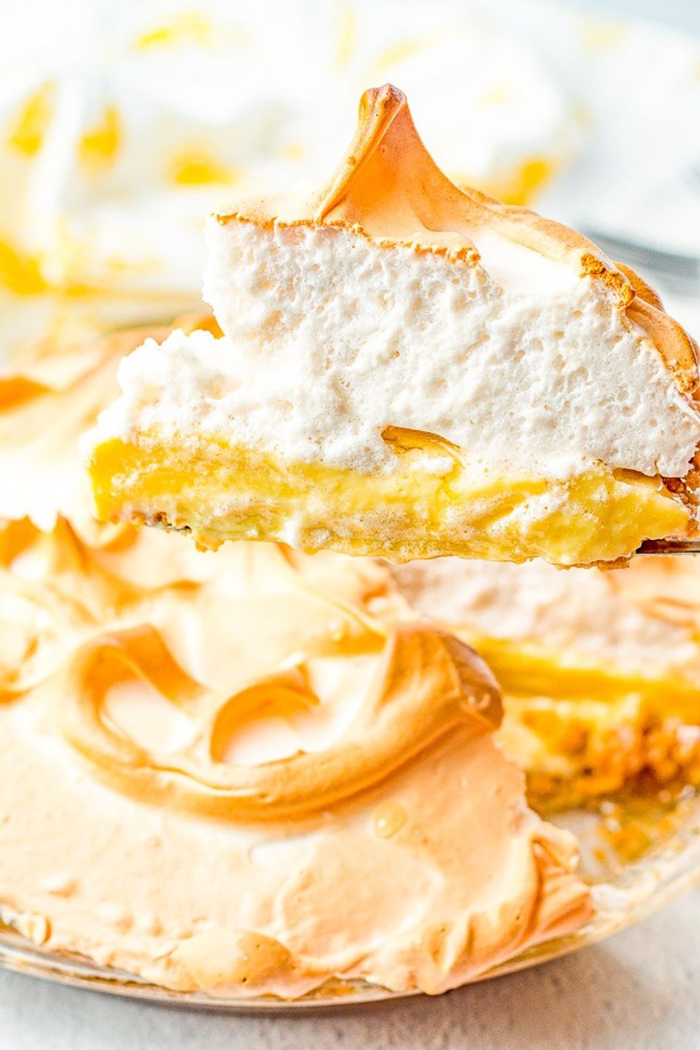 \u200bKey Lime Meringue Pie