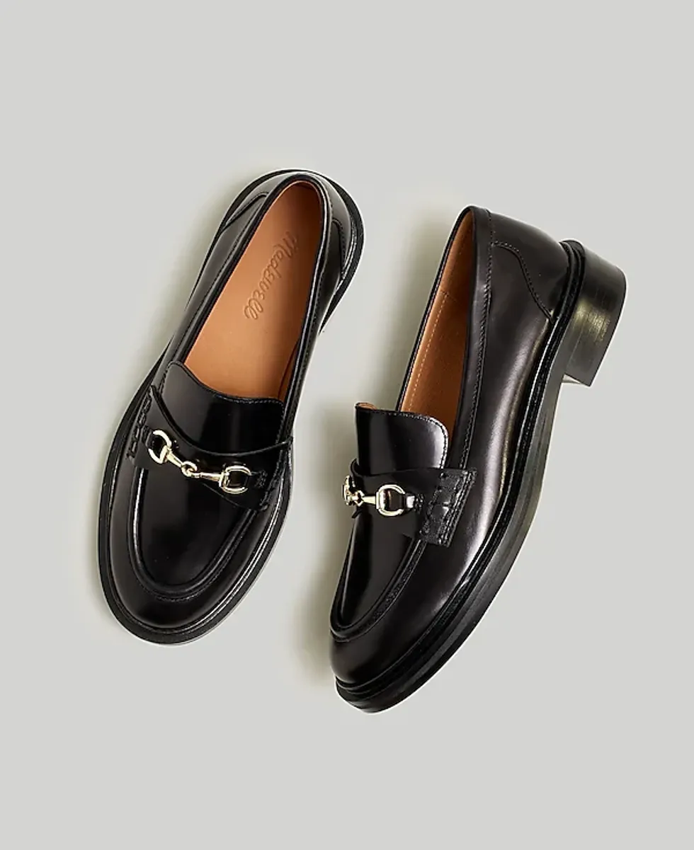 \u200bMadewell The Vernon Bit Hardware Loafer in Leather
