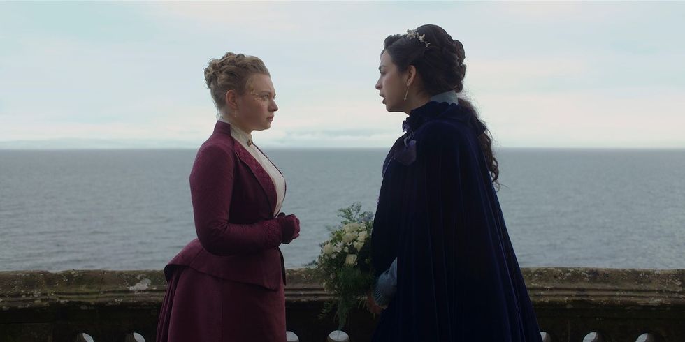 \u200bMia Threapleton and Josie Totah