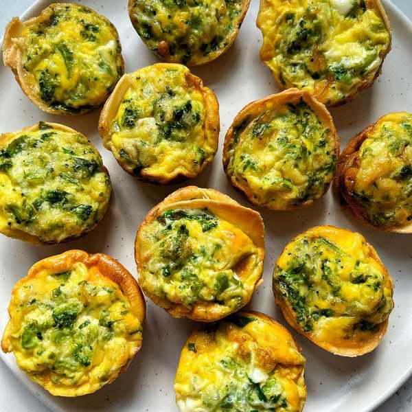 \u200bMini Egg Tortilla Cups