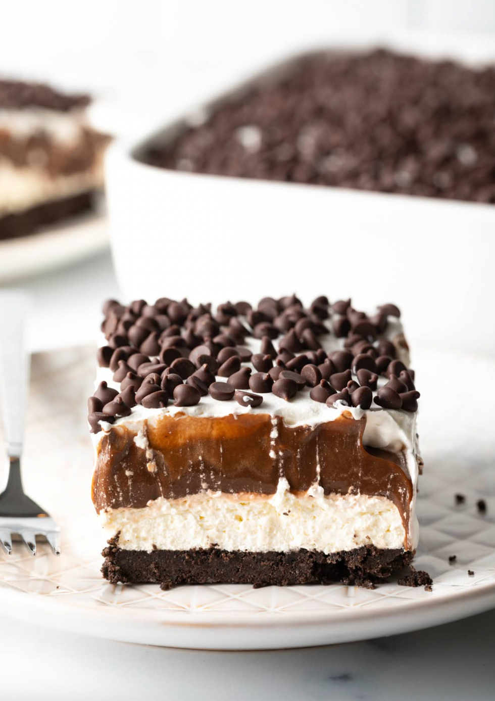 \u200bNo Bake Chocolate Lasagna