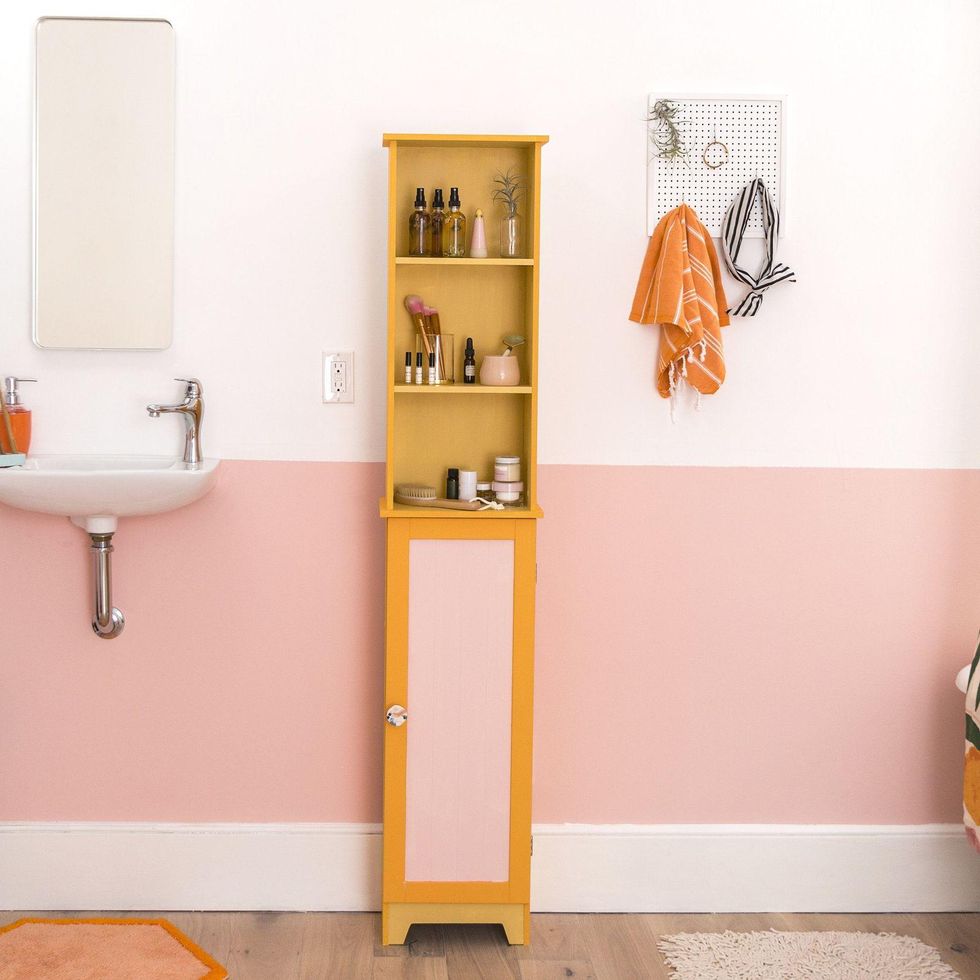 \u200brefinish an apothecary cabinet how to refurbish furniture orange and pink desk