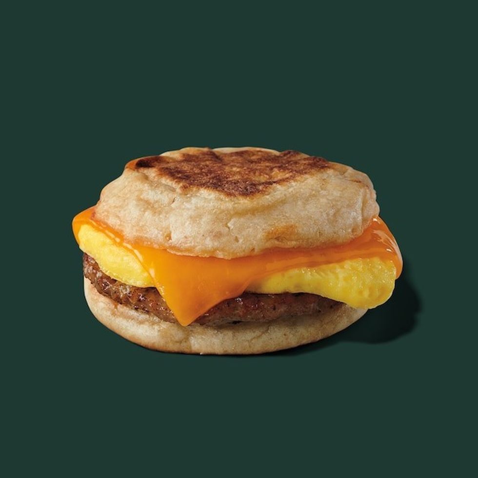 \u200bSausage, Cheddar & Egg Sandwich