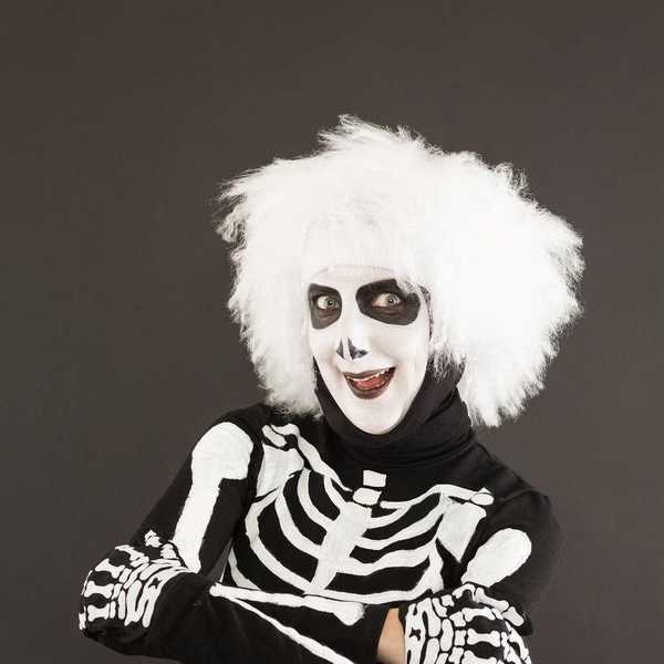 \u200bSkeleton Makeup from \u201cDavid S. Pumpkins\u201d