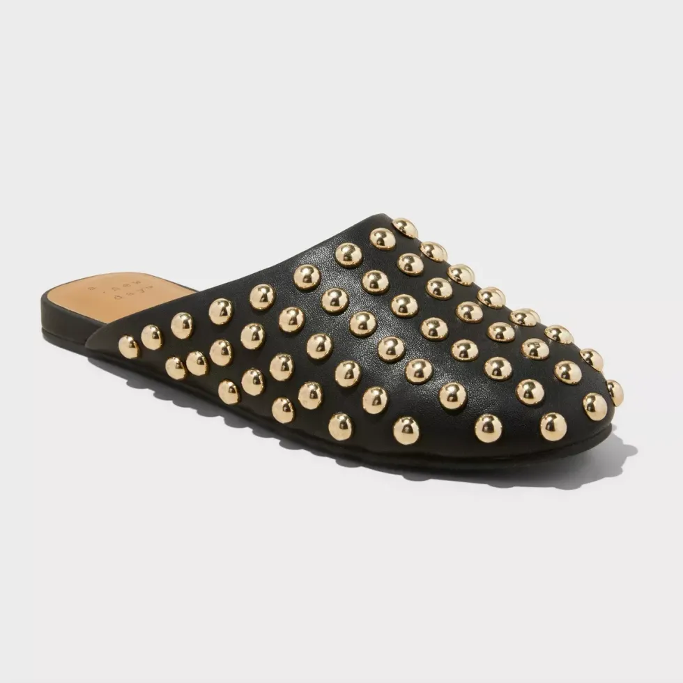 \u200bSlip On Mule Flats With Memory Foam Insole target winter shoes