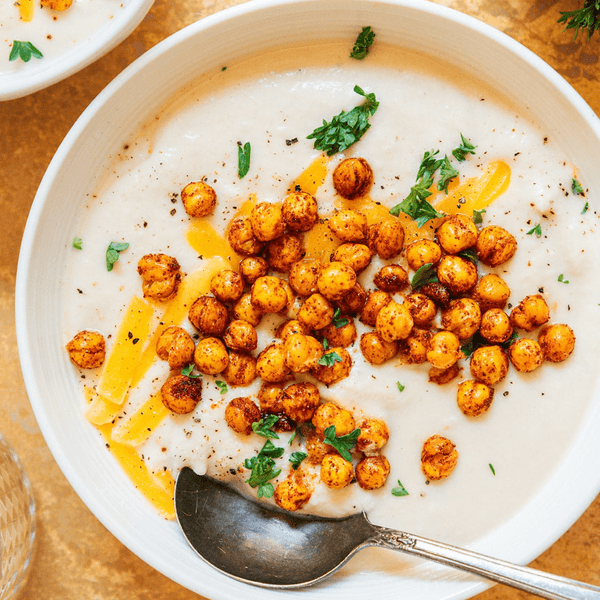 \u200bSlow Cooker Cauliflower Soup