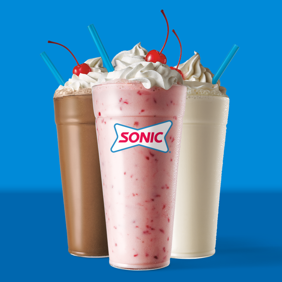 \u200bSonic Half Price Shakes