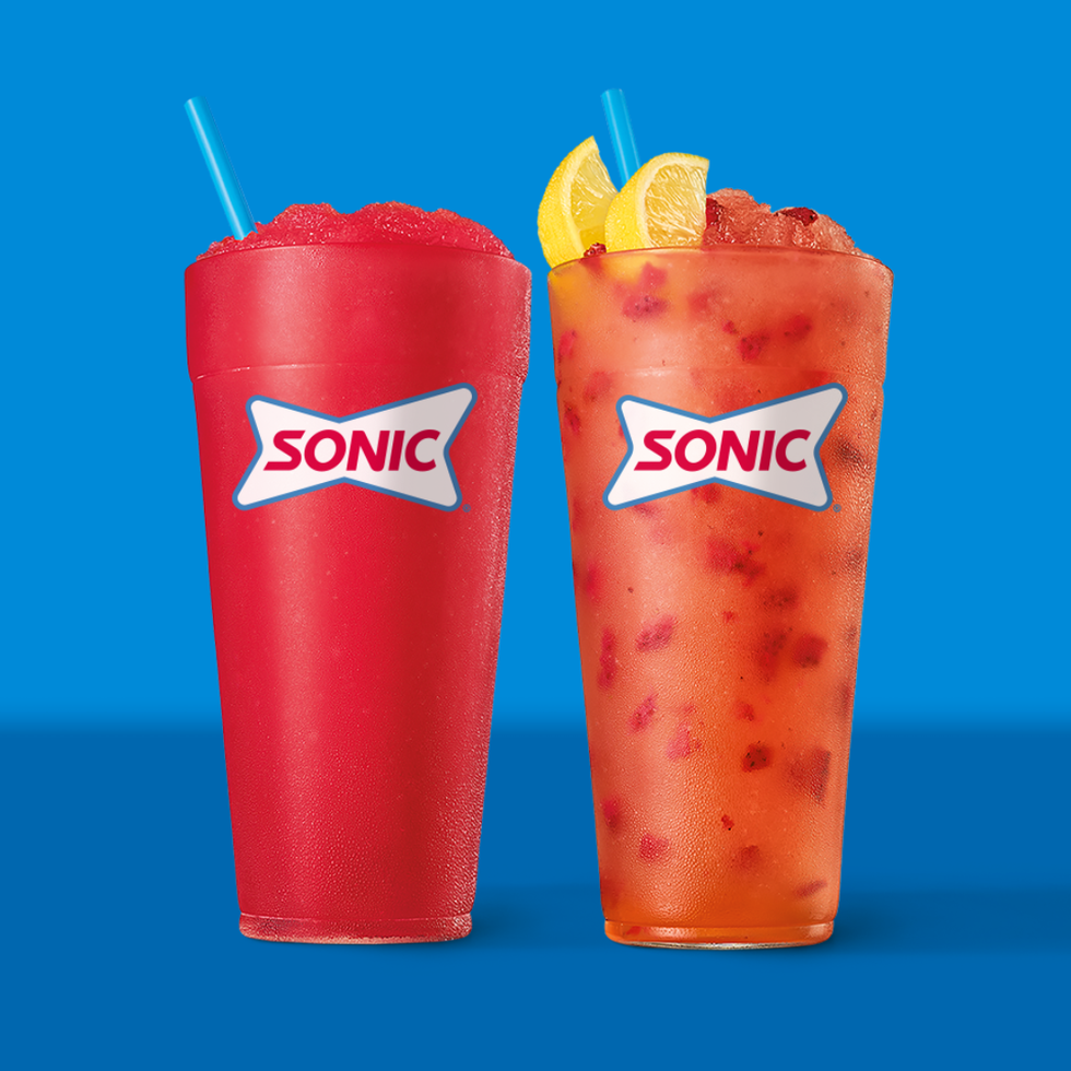 \u200bSonic Watermelon + Lemonberry Slushes