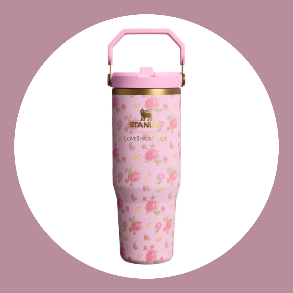 \u200bStanley 1913 x LoveShackFancy IceFlow Flip Straw Tumbler (30-Ounce)