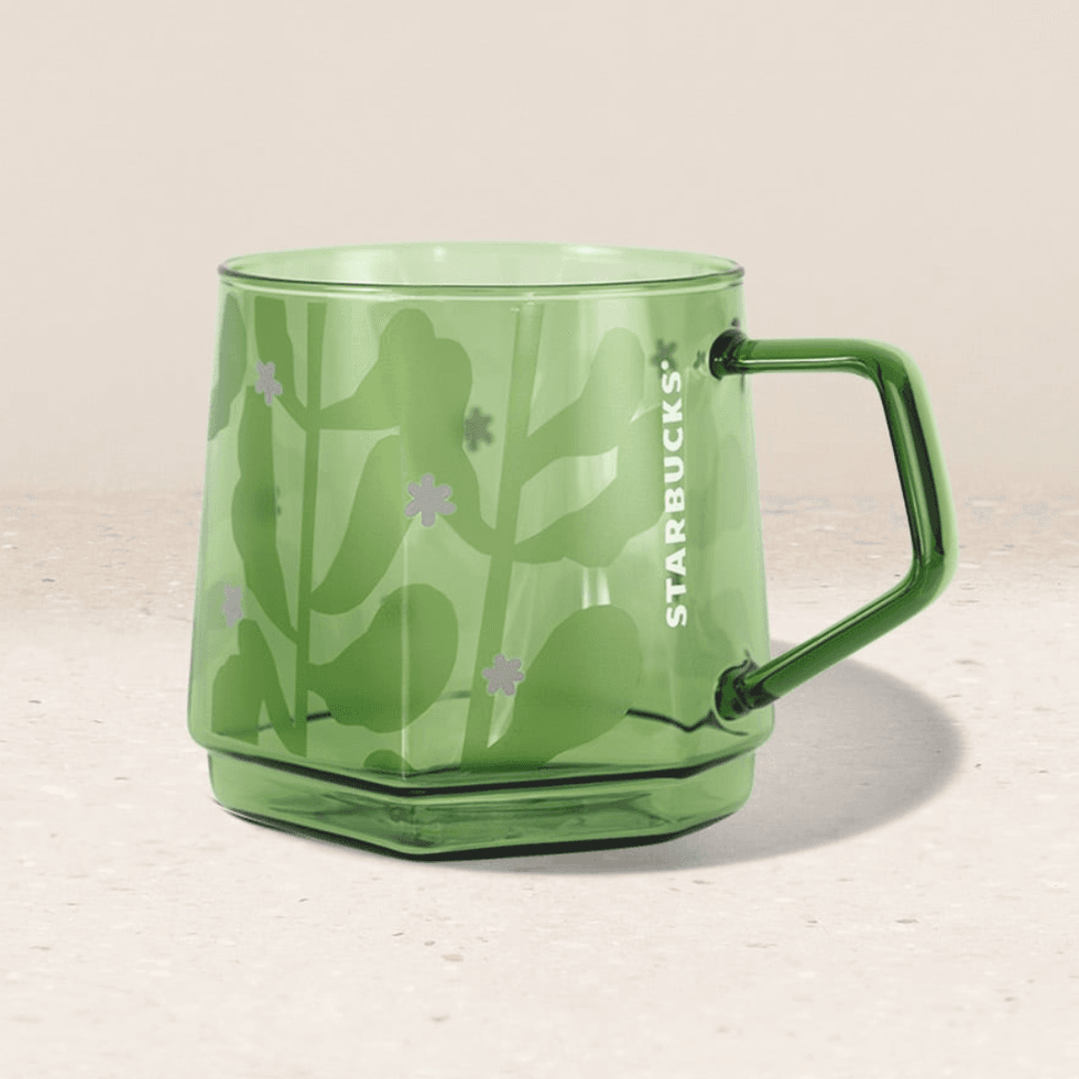 \u200bStarbucks Botanical Glass Mug