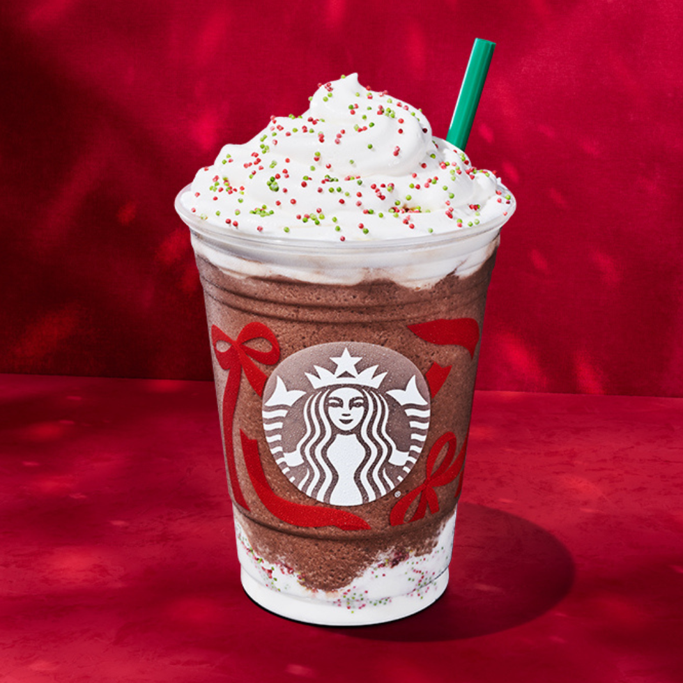 \u200bStarbucks Frozen Peppermint Hot Chocolate