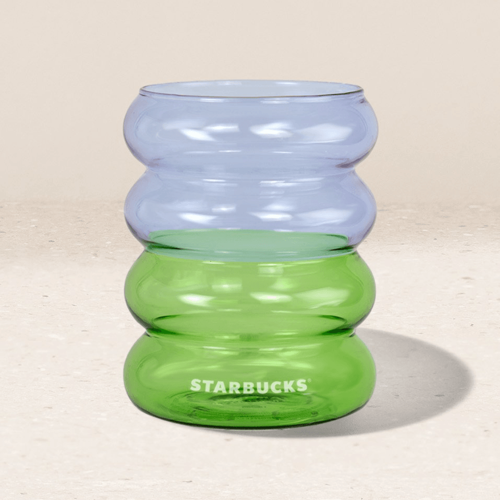 \u200bStarbucks Glass Rippled Cup