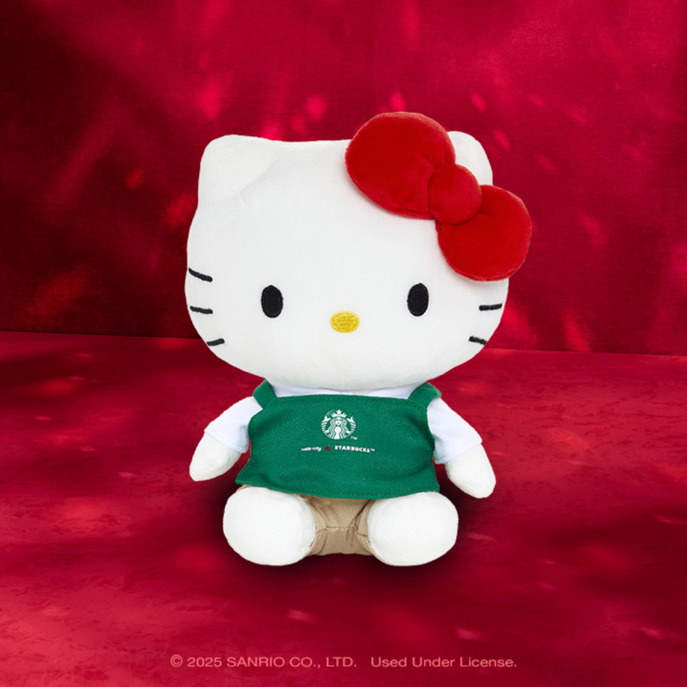 \u200bStarbucks Hello Kitty Boxed Plush