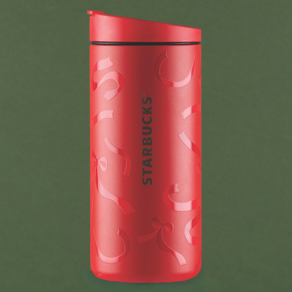 \u200bStarbucks Red Ribbon Tumbler