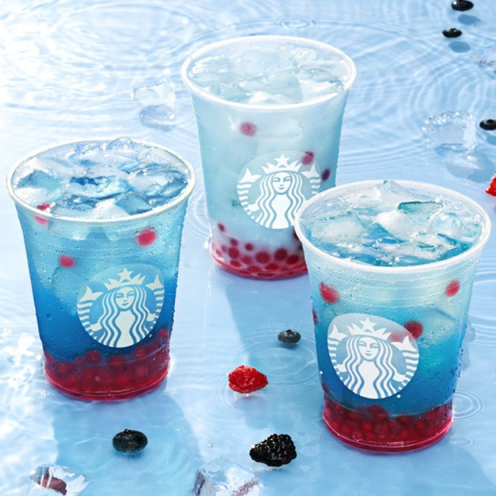 \u200bStarbucks Summer Skies Drinks
