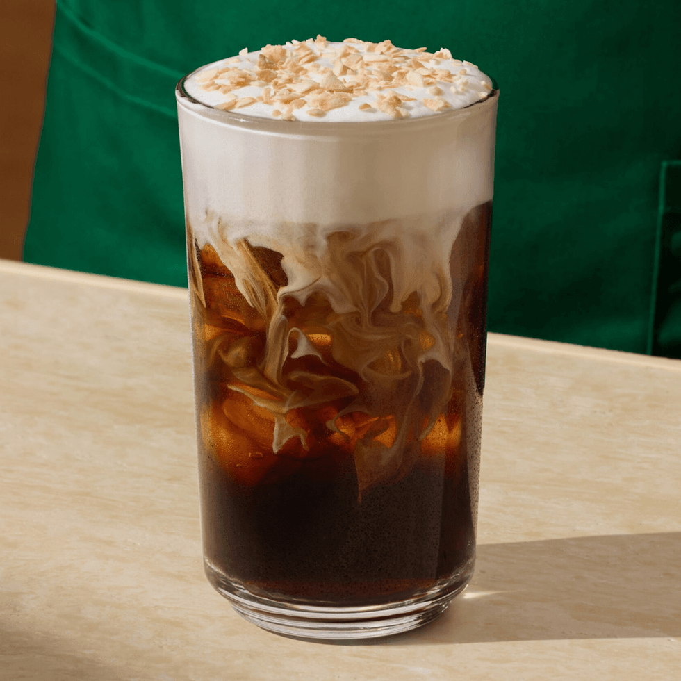 \u200bStarbucks Toasted Coconut Cream Cold Brew