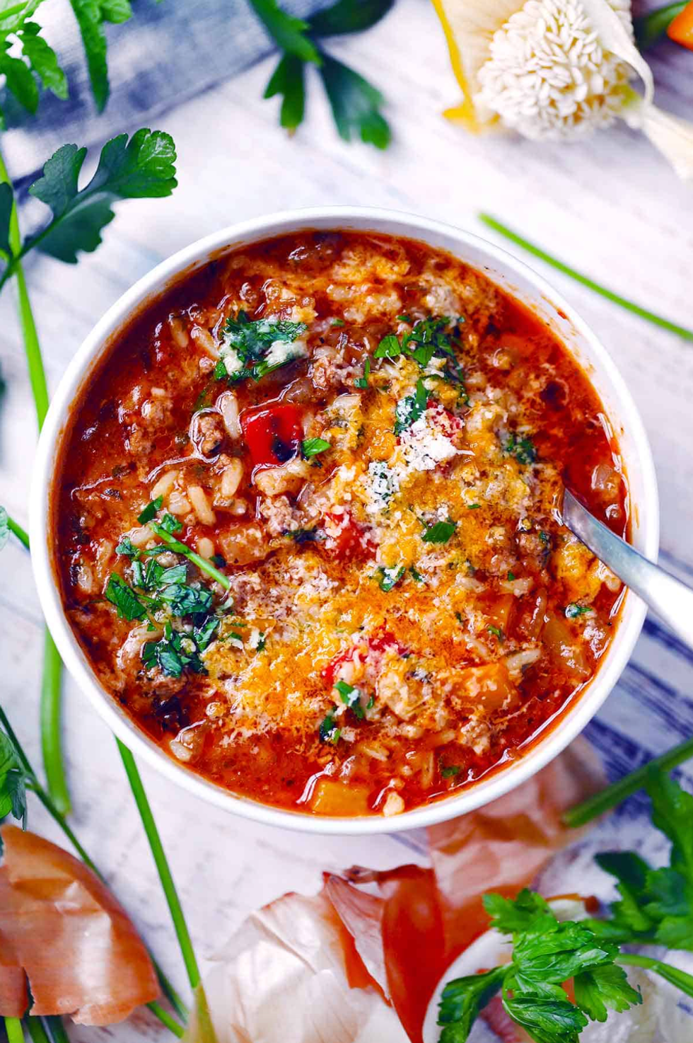 \u200bStuffed Pepper Soup