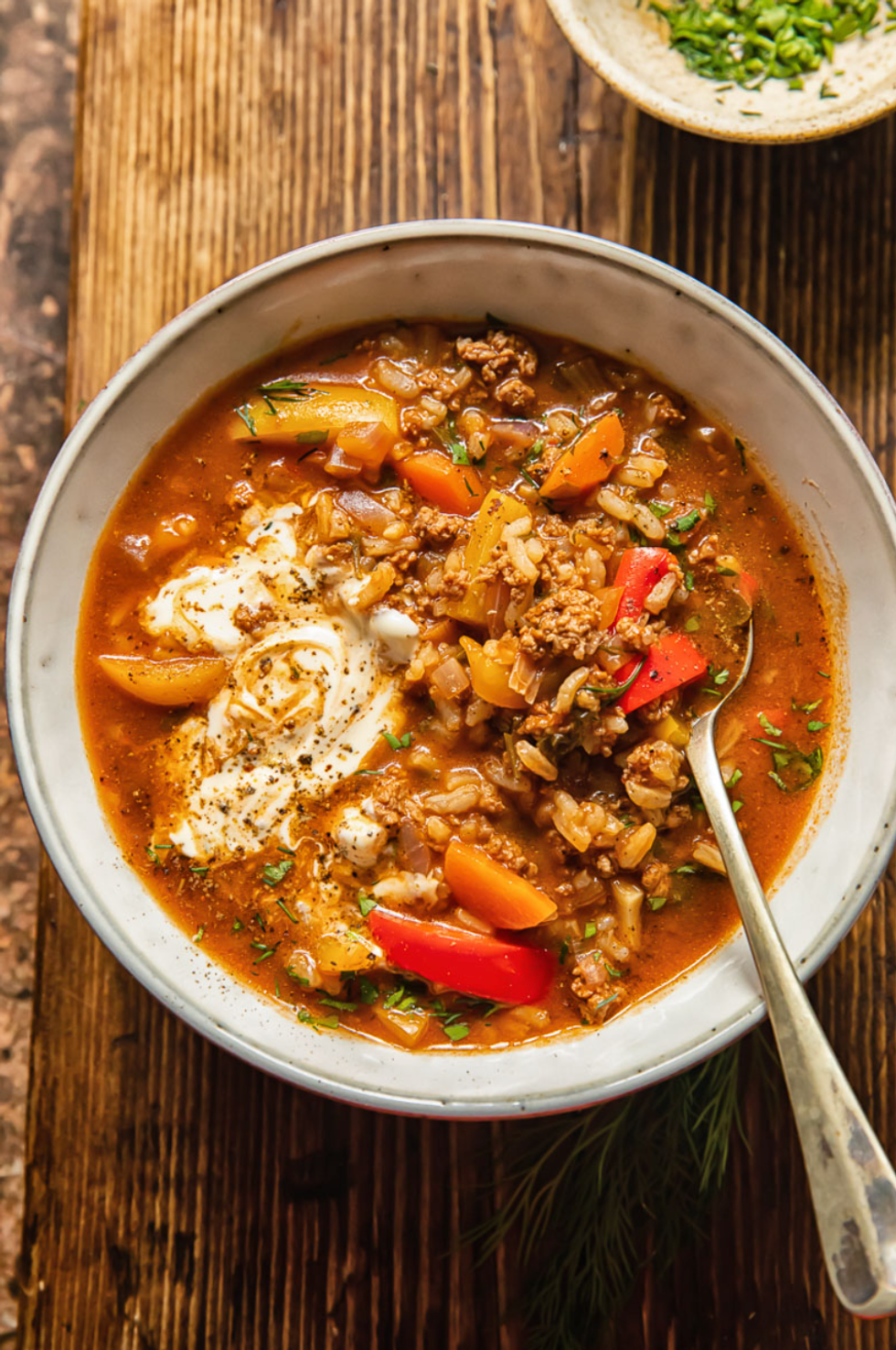 \u200bStuffed Pepper Soup
