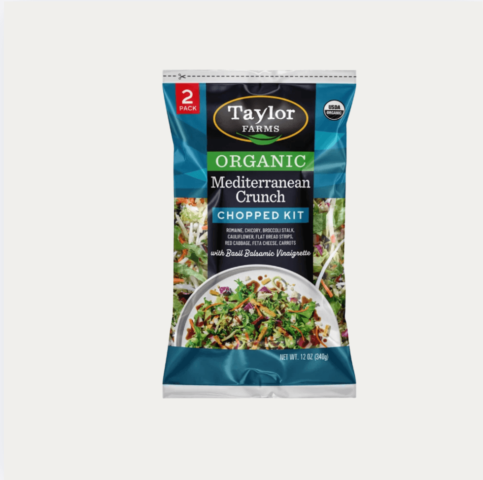 \u200bTaylor Farms Organic Mediterranean Bagged Chopped Salad Kit