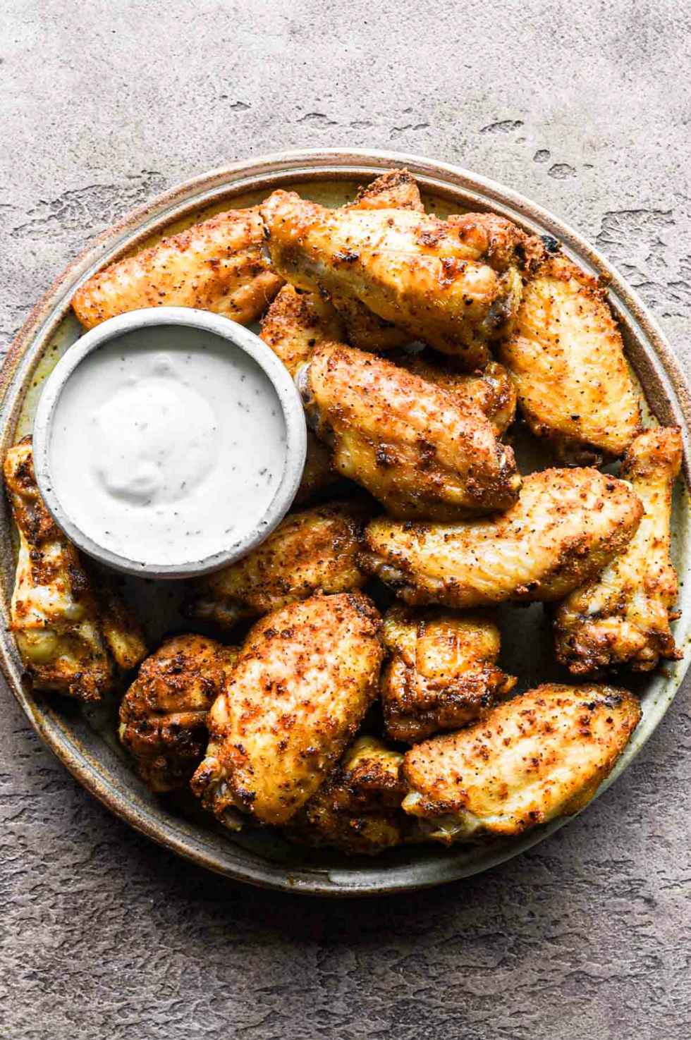 \u200bThe Best Dry Rub Chicken Wings