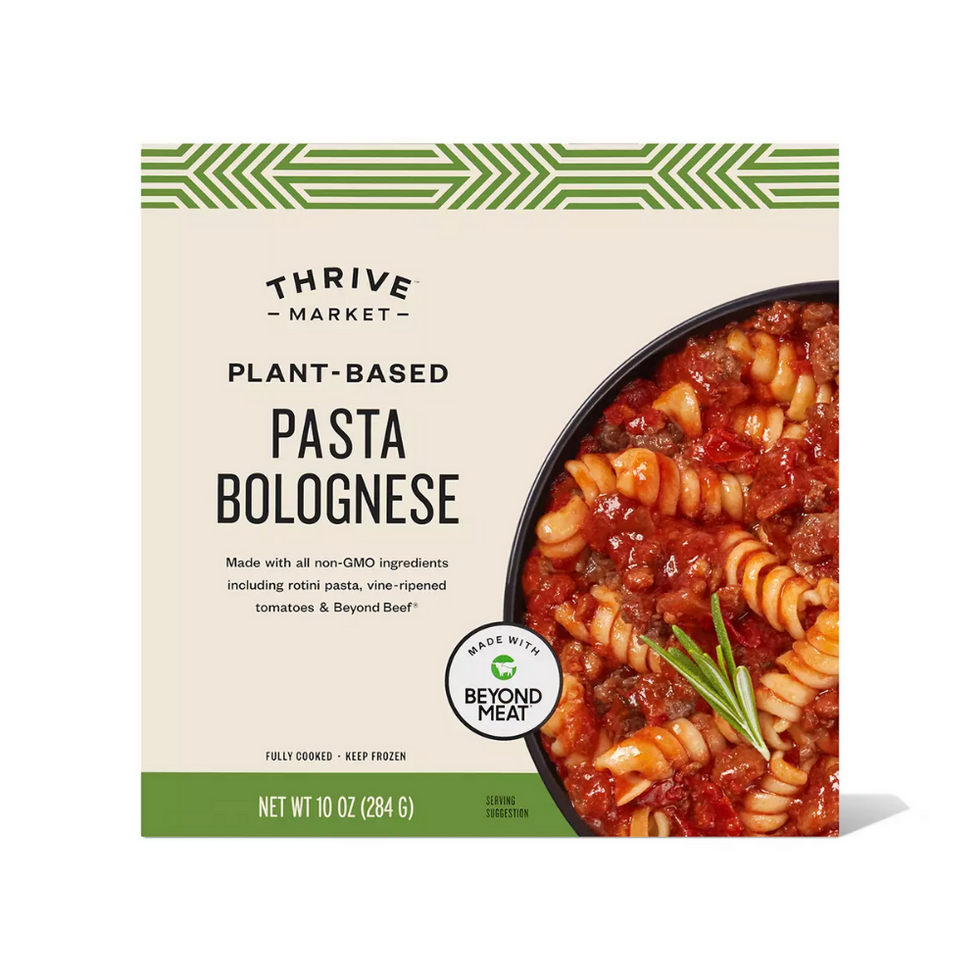 \u200bThrive Market Plant-Based Pasta Bolognese with Beyond Meat
