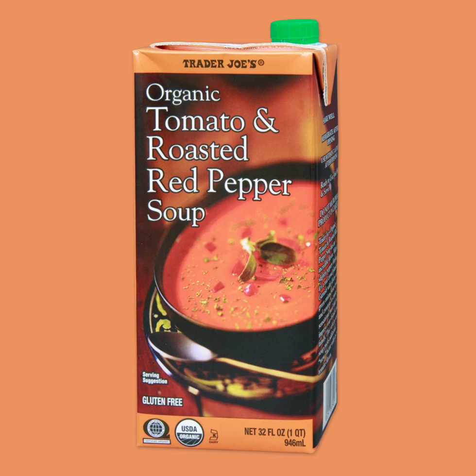 \u200bTrader Joe's 3. Organic Tomato & Roasted Red Pepper Soup