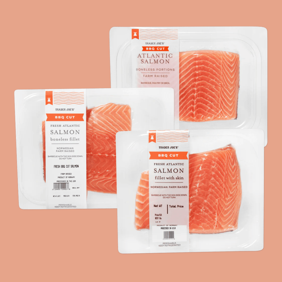 \u200bTrader Joe's BBQ Cut Fresh Atlantic Salmon Fillets