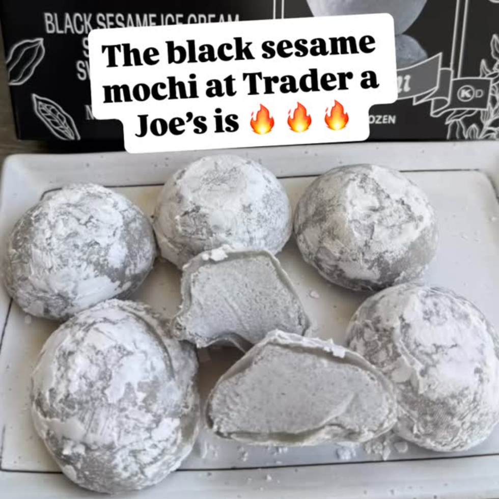 \u200bTrader Joe's Black Sesame Mochi