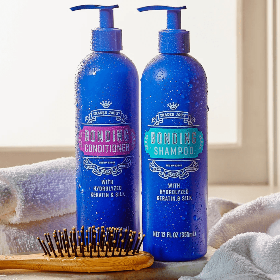 \u200bTrader Joe's Bonding Shampoo + Bonding Conditioner