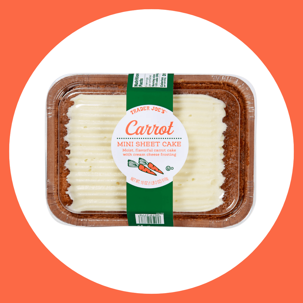 \u200bTrader Joe's Carrot Mini Sheet Cake