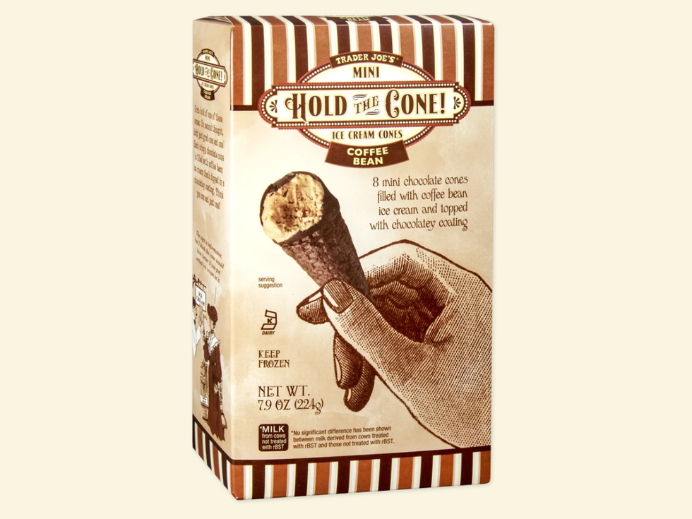 \u200bTrader Joe's Coffee Bean Hold the Cone! Mini Ice Cream Cones