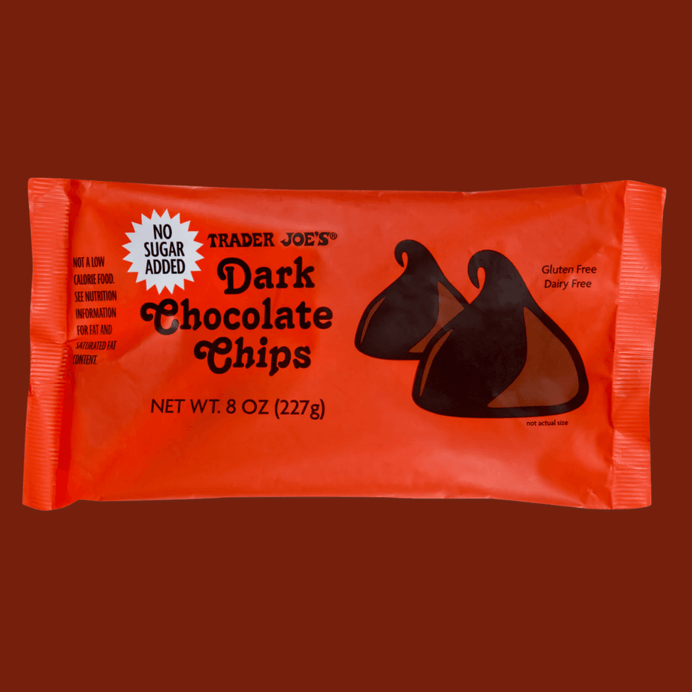 \u200bTrader Joe's Dark Chocolate Chips No Sugar Added