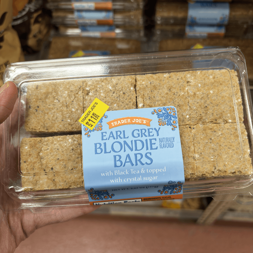 \u200bTrader Joe's Earl Grey Blondie Bars