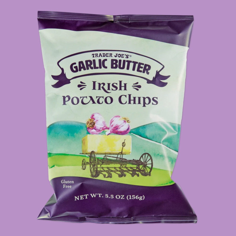 \u200bTrader Joe's Garlic Butter Irish Potato Chips