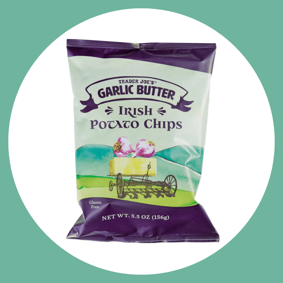 \u200bTrader Joe's Garlic Butter Irish Potato Chips
