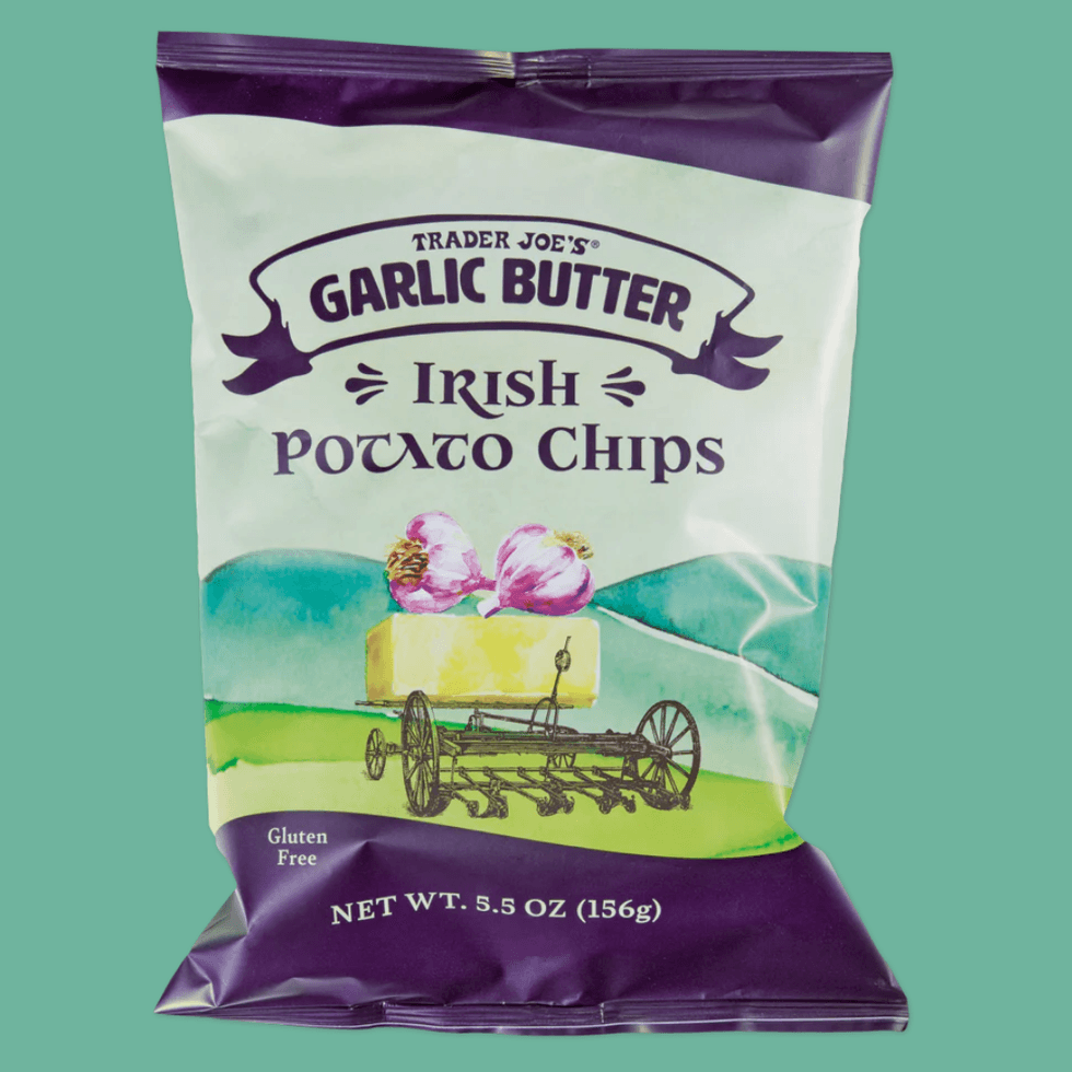 \u200bTrader Joe's Garlic Butter Irish Potato Chips