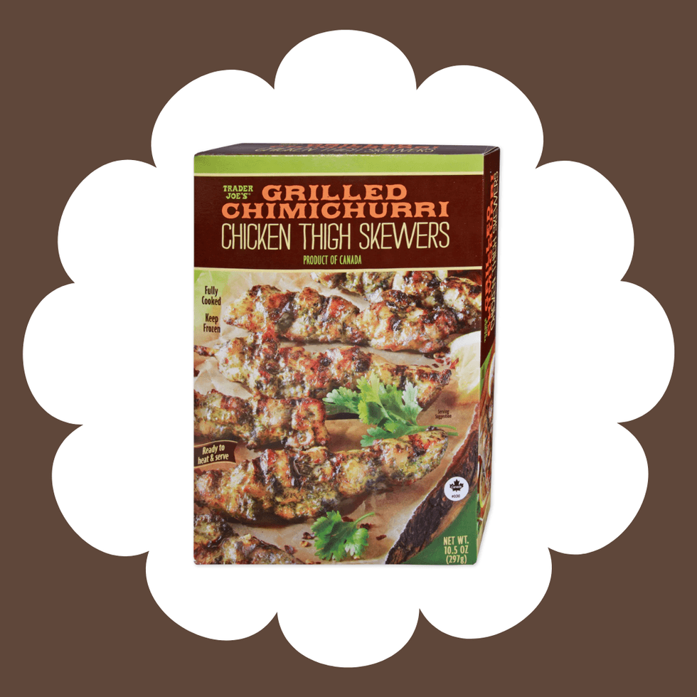 \u200bTrader Joe's Grilled Chimichurri Chicken Thigh Skewers