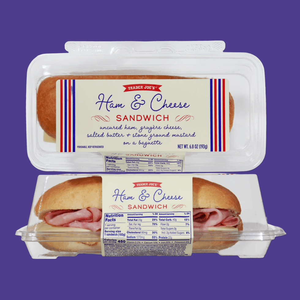 \u200bTrader Joe's Ham & Cheese Sandwich