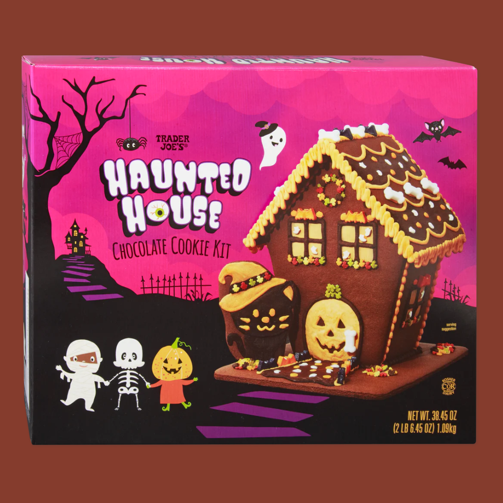 \u200bTrader Joe's Haunted House Chocolate Cookie Kit