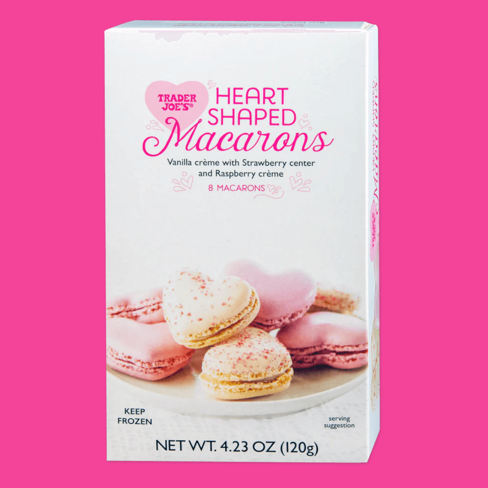 \u200bTrader Joe's Heart Shaped Macarons
