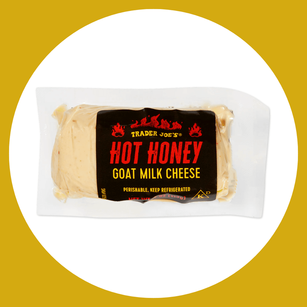 \u200bTrader Joe's Hot Honey Goat Milk Cheese