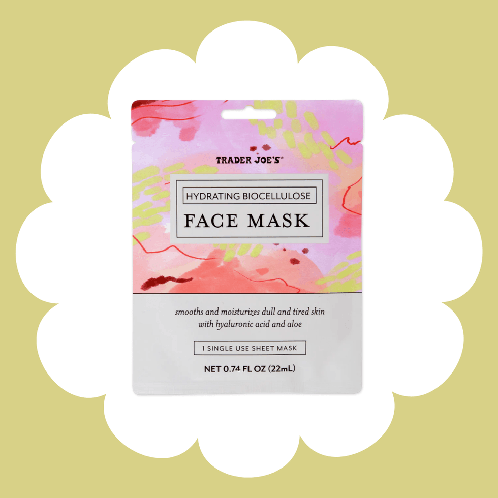 \u200bTrader Joe's Hydrating Biocellulose Face Mask