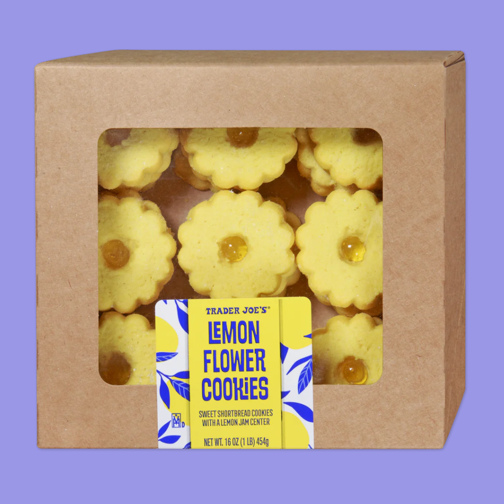 \u200bTrader Joe's Lemon Flower Cookies
