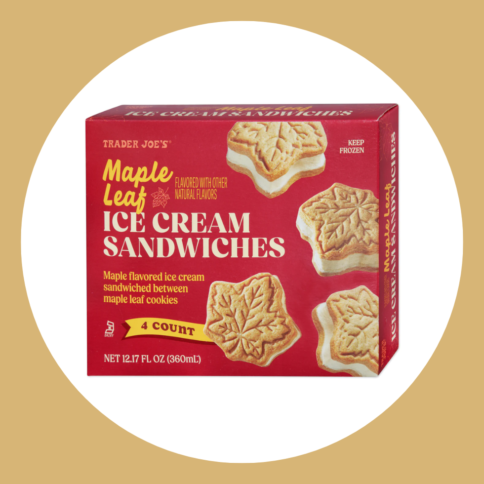 \u200bTrader Joe's Maple Leaf Ice Cream Sandwiches