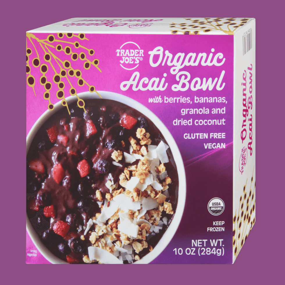 \u200bTrader Joe's Organic A\u00e7ai Bowl