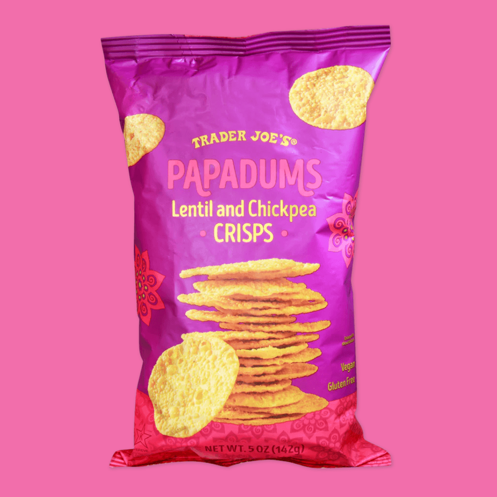 \u200bTrader Joe's Papadums Lentil and Chickpea Crisps