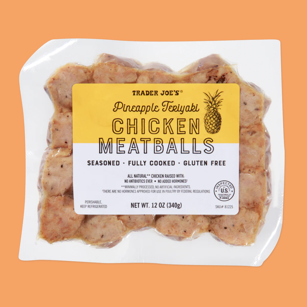 \u200bTrader Joe's Pineapple Teriyaki Chicken Meatballs
