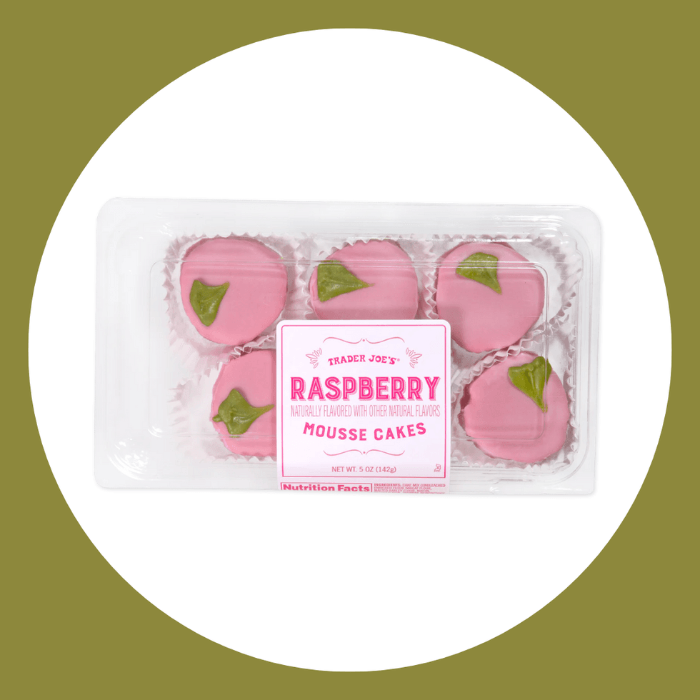 \u200bTrader Joe's Raspberry Mousse Cakes