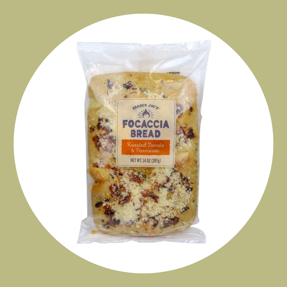 \u200bTrader Joe's Roasted Tomato & Parmesan Focaccia Bread