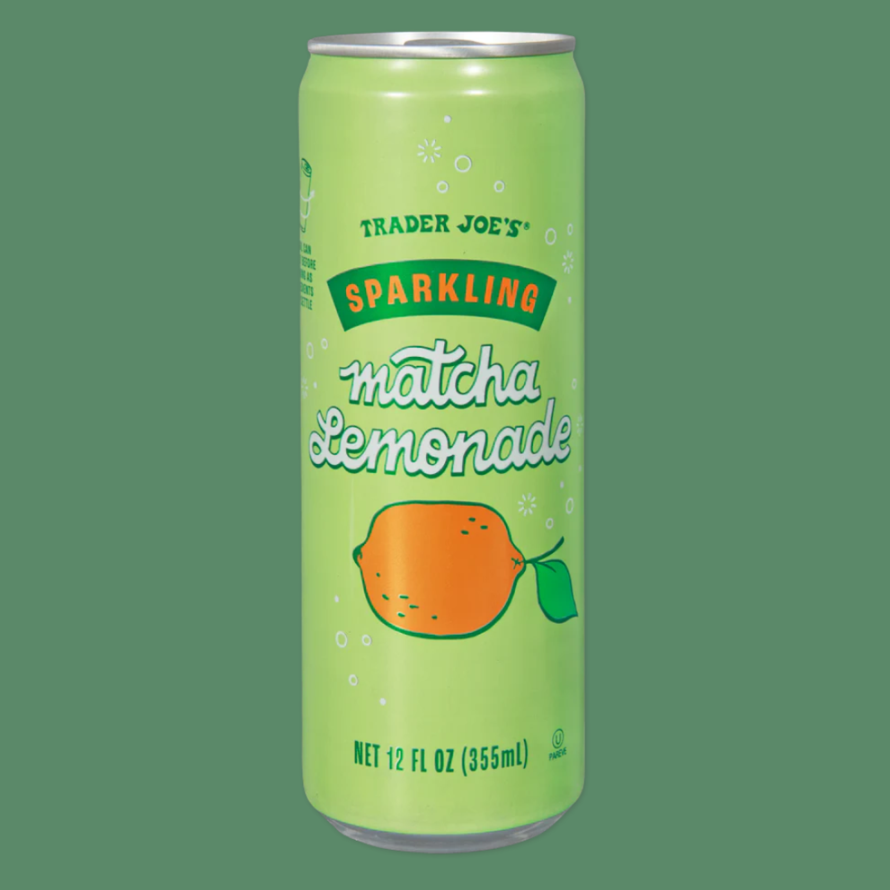 \u200bTrader Joe's Sparkling Matcha Lemonade